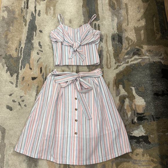 Rare editions size 12 two piece skirt set - Picture 1 of 2